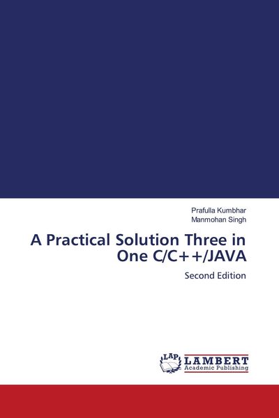 Produktbild: A Practical Solution Three in One C/C++/JAVA