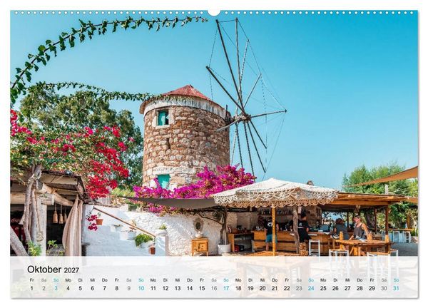Produktbild: Insel Kos - Trauminsel des Dodekanes (Wandkalender 2027 DIN A2 quer), CALVENDO Monatskalender