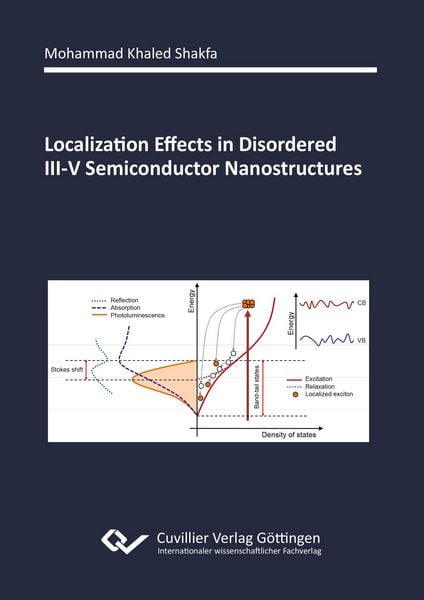 Produktbild: Localization Effects in Disordered III-V Semiconductor Nanostructures
