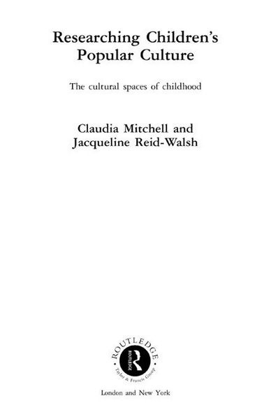 Produktbild: Researching Children's Popular Culture