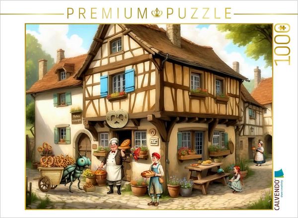 CALVENDO Puzzle Der Brezelkäfer | 1000 Teile Lege-Größe 64x48cm Foto-Puzzle für glückliche Stunden
