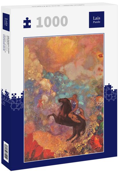 Produktbild: Lais Puzzle Odilon Redon - Muse auf Pegasus 1000 Teile
