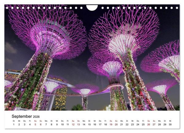 Produktbild: Singapur - Perle S&uuml;dostasiens (Wandkalender 2026 DIN A4 quer), CALVENDO Monatskalender
