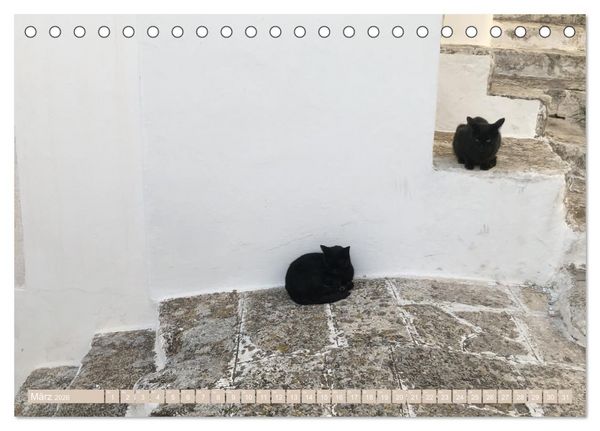 Produktbild: Ostuni - Apuliens wei&szlig;e Stadt (Tischkalender 2026 DIN A5 quer), CALVENDO Monatskalender