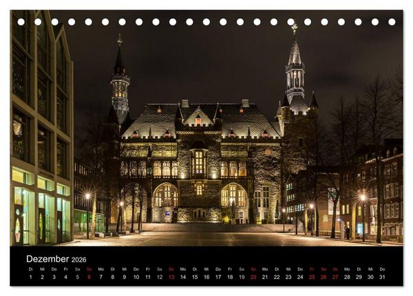 Produktbild: Aachen - ming He&auml;metstadt (Tischkalender 2026 DIN A5 quer), CALVENDO Monatskalender