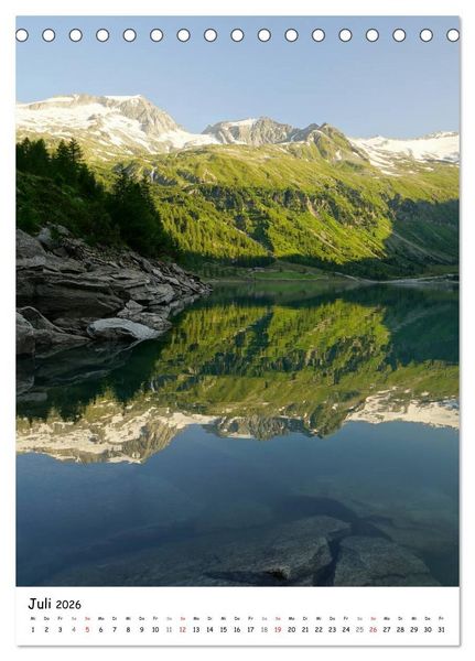 Produktbild: Bergseen S&uuml;dtirols (Tischkalender 2026 DIN A5 hoch), CALVENDO Monatskalender