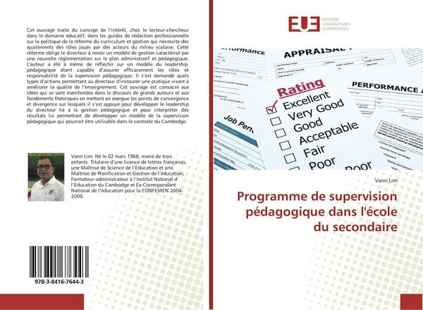 Produktbild: Programme de supervision p&eacute;dagogique dans l'&eacute;cole du secondaire