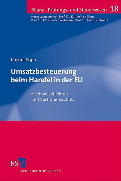 Produktbild: Umsatzbesteuerung beim Handel in der EU
