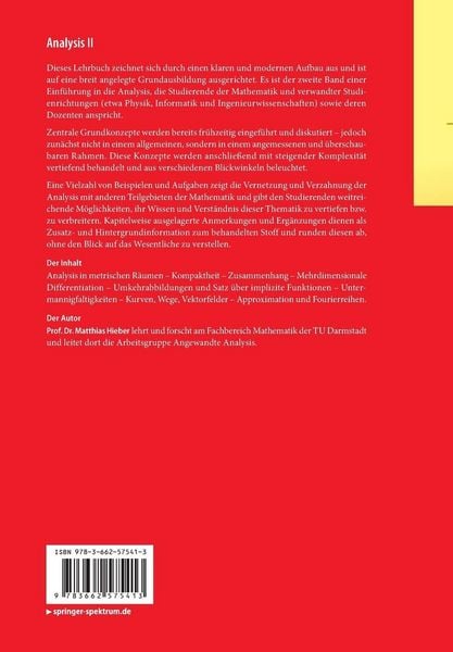 Produktbild: Analysis II