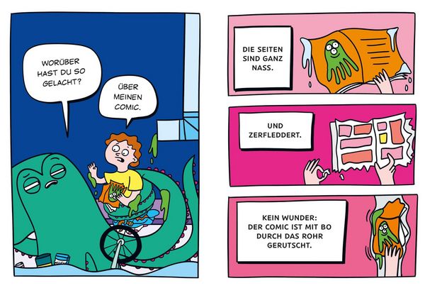Produktbild: Erstleser Kindercomic: Bo im Klo