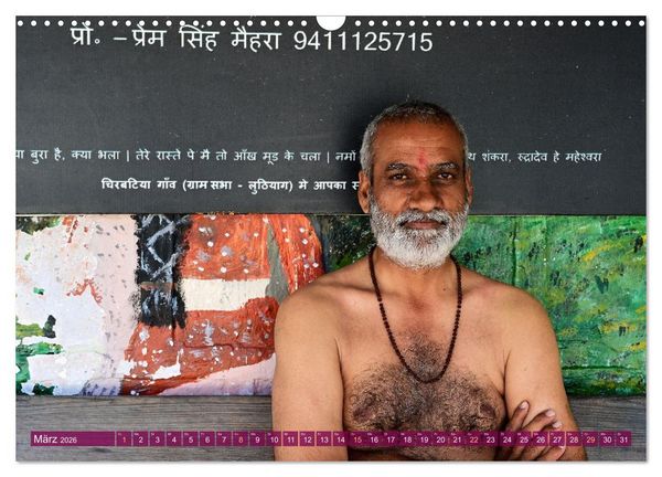 Produktbild: Char Dham - hinduistische Pilgerreise im Himalaya (Wandkalender 2026 DIN A3 quer), CALVENDO Monatskalender