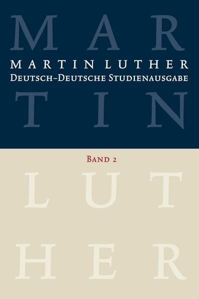 Produktbild: Martin Luther: Deutsch-Deutsche Studienausgabe. Band 2