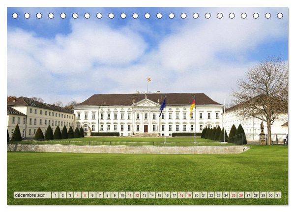 Produktbild: Berlin - dans le centre historique (Calendrier de bureau 2027 DIN A5 vertical), CALVENDO calendrier mensuel