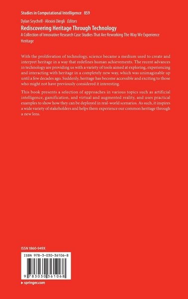 Produktbild: Rediscovering Heritage Through Technology