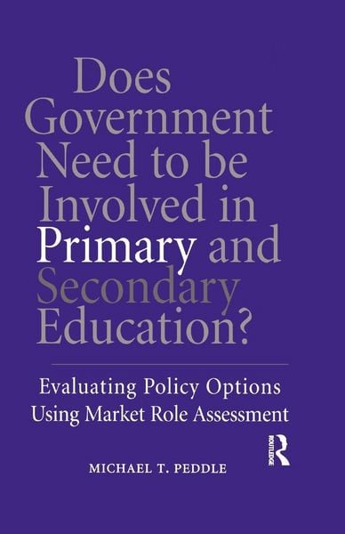 Produktbild: Does Government Need to be Involved in Primary and Secondary Education