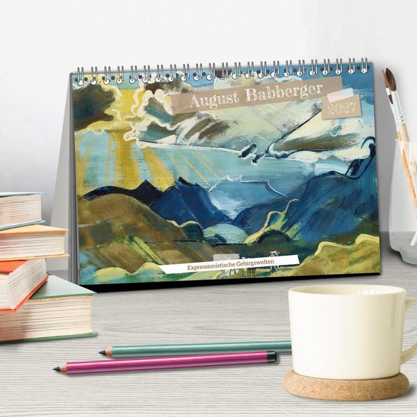 Produktbild: August Babberger (Tischkalender 2027 DIN A5 quer), CALVENDO Monatskalender