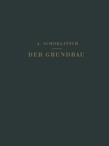 Produktbild: Der Grundbau