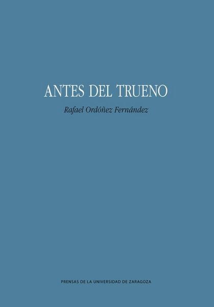 Produktbild: Antes del trueno