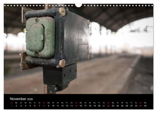 Produktbild: Verlassene Orte. Alter Postbahnhof Leipzig (Wandkalender 2026 DIN A3 quer), CALVENDO Monatskalender
