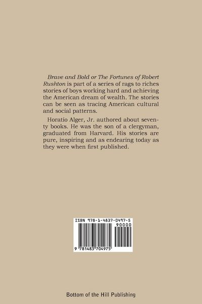 Produktbild: Brave and Bold or the Fortunes of Robert Rushton
