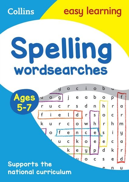 Produktbild: Spelling Word Searches Ages 5-7