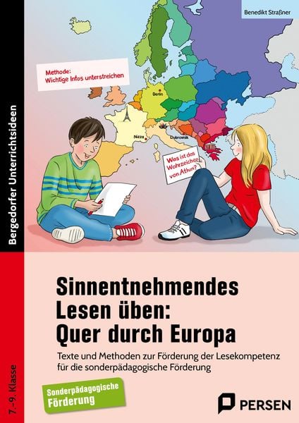 Produktbild: Sinnentnehmendes Lesen &uuml;ben: Quer durch Europa