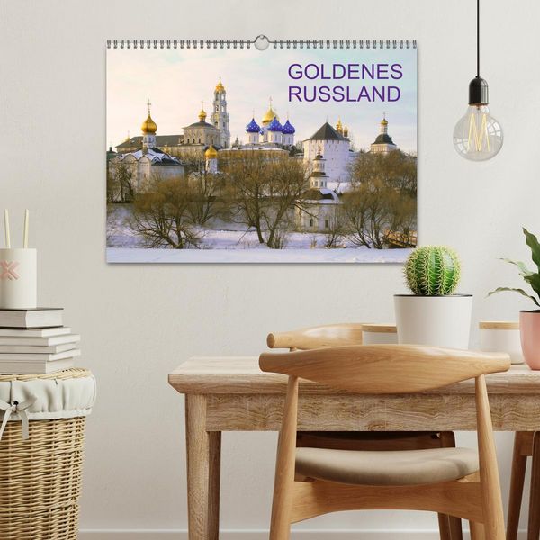 Produktbild: Goldenes Russland (Wandkalender 2026 DIN A3 quer), CALVENDO Monatskalender