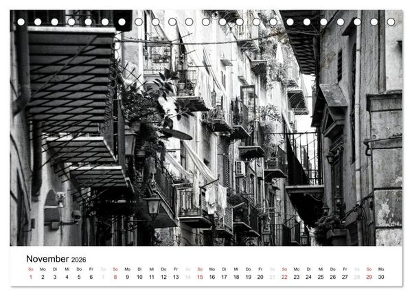 Produktbild: Silberstein portr&auml;tiert Palermo (Tischkalender 2026 DIN A5 quer), CALVENDO Monatskalender