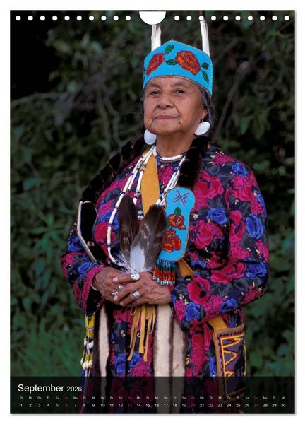 Produktbild: Indianer, Portrait Collection 1 (Wandkalender 2026 DIN A4 hoch), CALVENDO Monatskalender