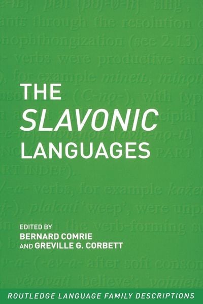 Produktbild: The Slavonic Languages