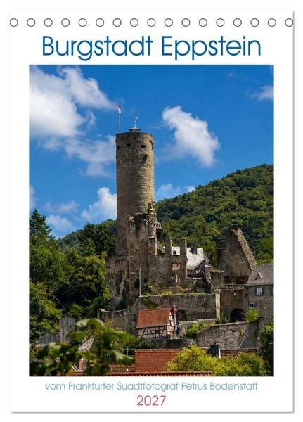 Produktbild: Burgstadt Eppstein (Tischkalender 2027 DIN A5 hoch), CALVENDO Monatskalender