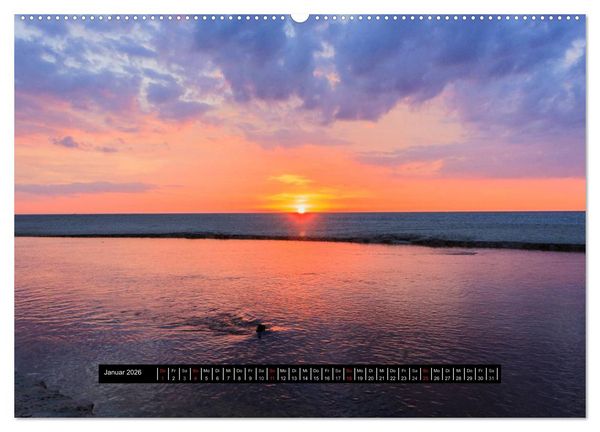 Produktbild: D&auml;nemark Impressionen (hochwertiger Premium Wandkalender 2026 DIN A2 quer), Kunstdruck in Hochglanz