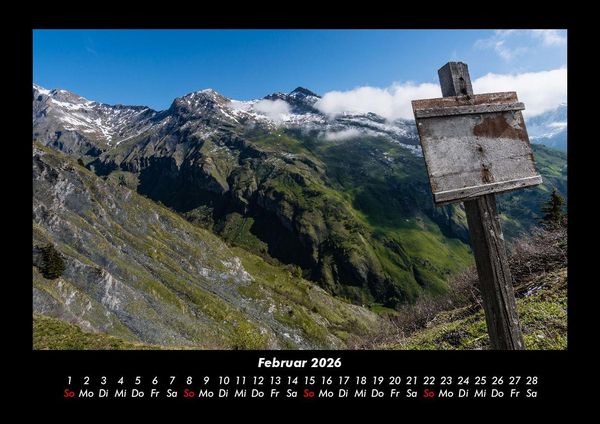 Produktbild: Wanderlust 2026 Fotokalender DIN A3