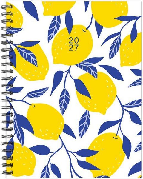Produktbild: Lemon Zest 2027 6.5x8.5 Weekly Monthly Softcover Planner
