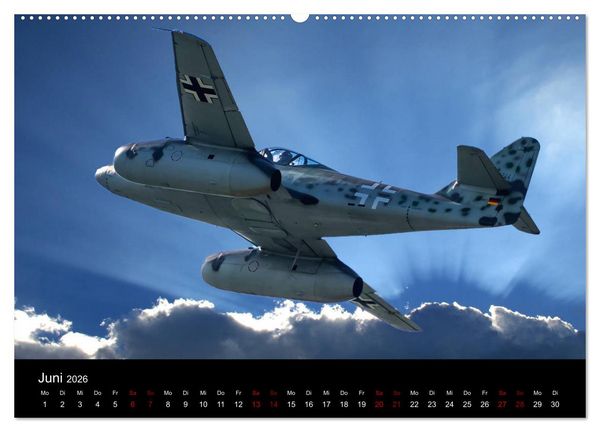 Produktbild: Oldtimer am Himmel (Wandkalender 2026 DIN A2 quer), CALVENDO Monatskalender