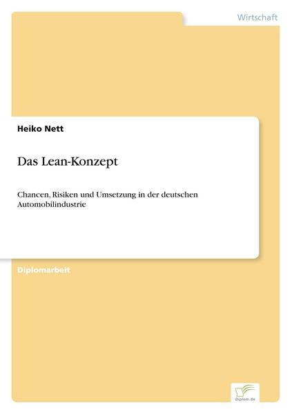 Produktbild: Das Lean-Konzept