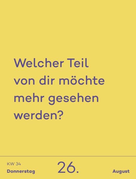 Produktbild: Tagesabrei&szlig;kalender 2027: 6-Minuten