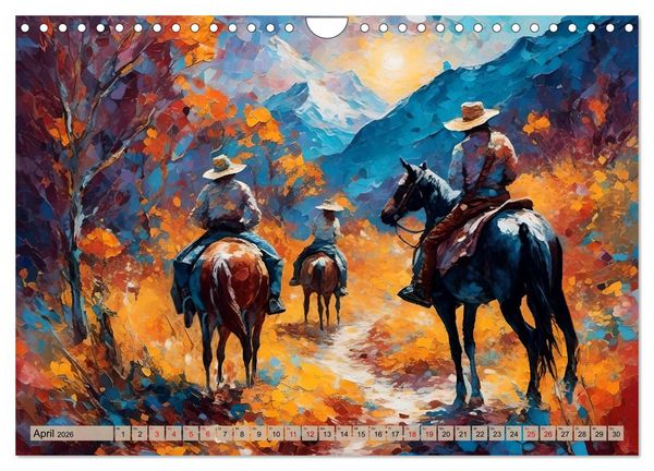 Produktbild: Wild West Moments (Wandkalender 2026 DIN A4 quer), CALVENDO Monatskalender