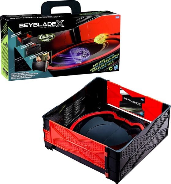 Produktbild: Beyblade X Clash And Carry Beyblade stadium-Arena