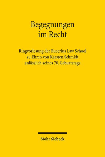 Produktbild: Begegnungen im Recht