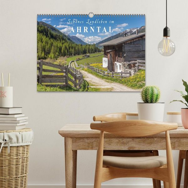 Produktbild: Sch&ouml;nes Landleben im Ahrntal (Wandkalender 2026 DIN A3 quer), CALVENDO Monatskalender