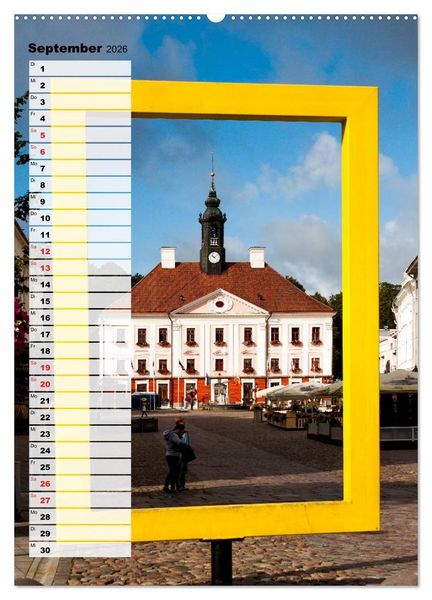 Produktbild: Estland - Impressionen aus dem n&ouml;rdlichen Baltikum (Wandkalender 2026 DIN A2 hoch), CALVENDO Monatskalender