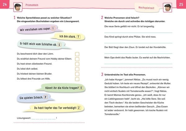Produktbild: &Uuml;bungsheft - Grammatik 3.Klasse