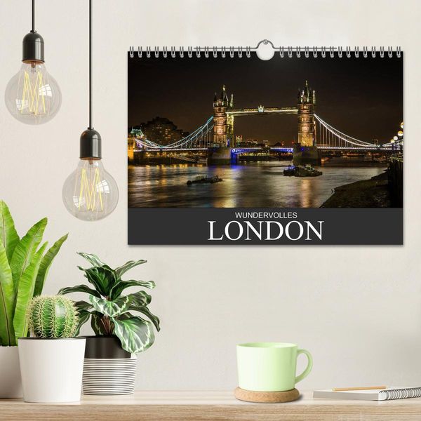 Produktbild: Wundervolles London (Wandkalender 2026 DIN A4 quer), CALVENDO Monatskalender