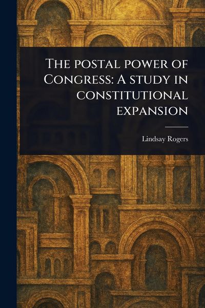 Produktbild: The Postal Power of Congress