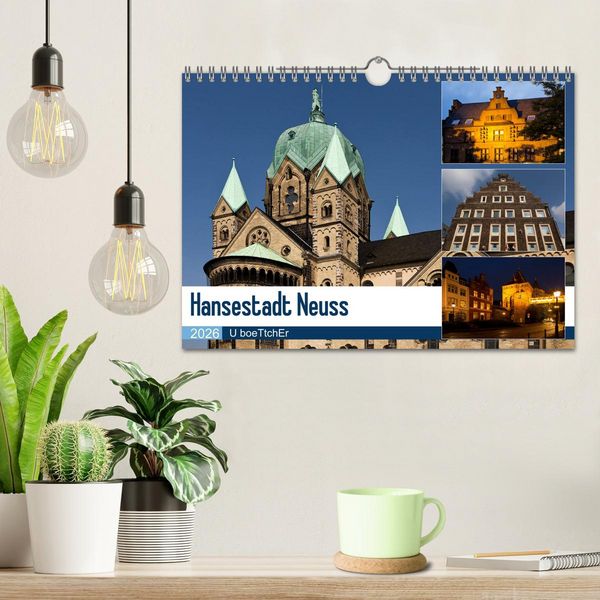 Produktbild: Hansestadt Neuss (Wandkalender 2026 DIN A4 quer), CALVENDO Monatskalender