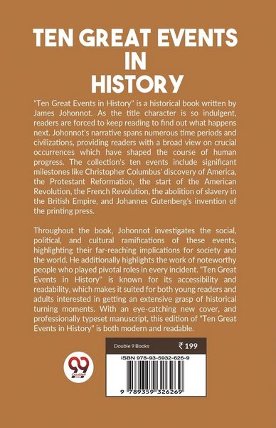 Produktbild: Ten Great Events In History