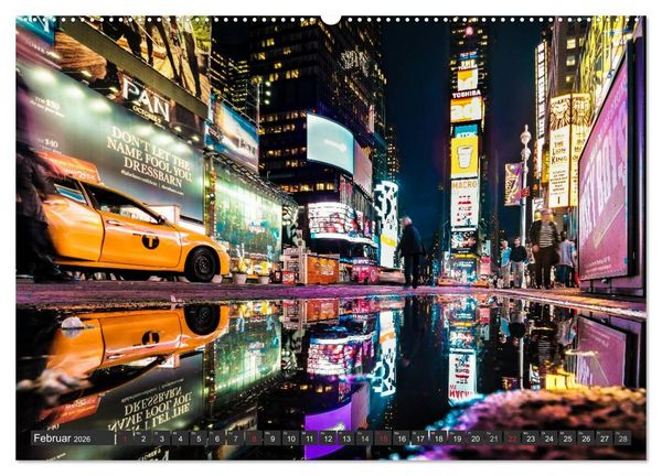 Produktbild: Fernweh New York City (Wandkalender 2026 DIN A2 quer), CALVENDO Monatskalender