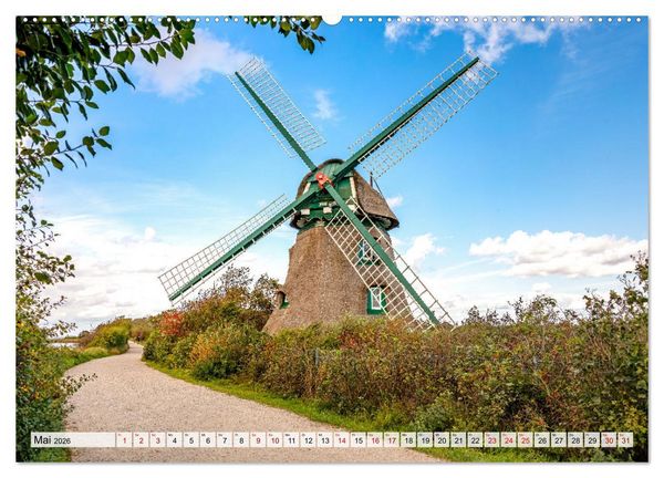 Produktbild: Faszination Schlei (hochwertiger Premium Wandkalender 2026 DIN A2 quer), Kunstdruck in Hochglanz