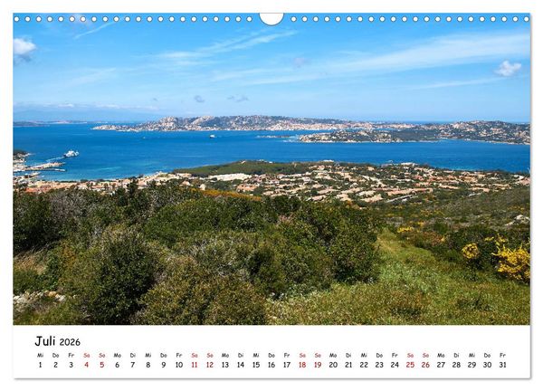Produktbild: Sardinien - Ein St&uuml;ck Karibik im Mittelmeer (Wandkalender 2026 DIN A3 quer), CALVENDO Monatskalender